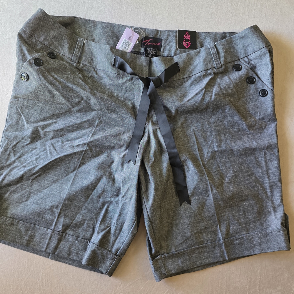 Torrid Gray Shorts